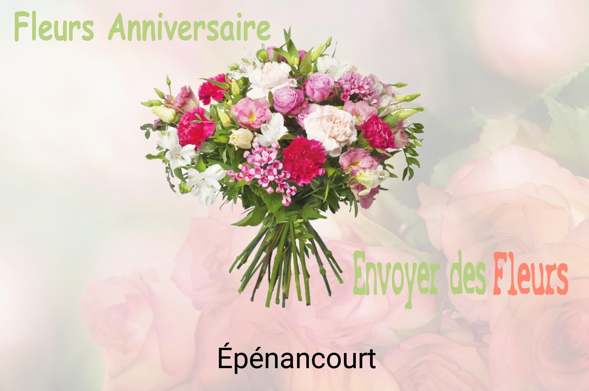 Bouquet de fleurs d’anniversaire livré à Épénancourt